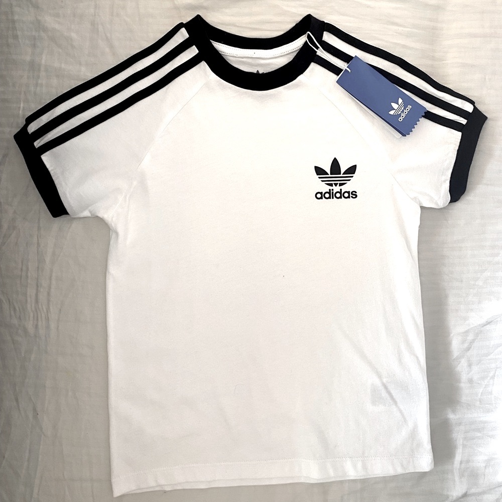 Adidas 3 Stripe Tee